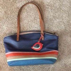 Relic bright striped purse